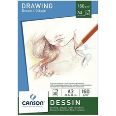 Альбом Canson Dessin 42 х 29.7 см (A3), 160 г/м², 20 л.