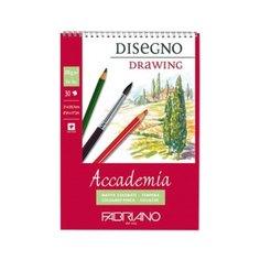 Альбом для рисования Fabriano Disegno Accademia 21 х 14.8 см (A5), 200 г/м², 30 л.