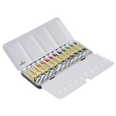 Набор акварельных красок Rembrandt Opaque mix 12цв*10мл тубы металлический короб (белый матовый + 11 цв) Royal Talens