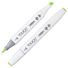 Маркер TOUCH BRUSH двухсторонний на спирт.основе цв.236 зеленый весенний