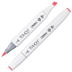 Маркер TOUCH BRUSH двухсторонний на спирт.основе цв.013 красный алый