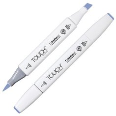 Маркер TOUCH BRUSH двухсторонний на спирт.основе цв.273 черничный