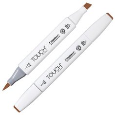 Маркер TOUCH BRUSH двухсторонний на спирт.основе цв.096 красное дерево