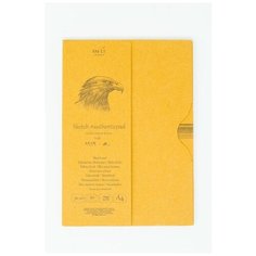 Альбом SM-LT Authentic Kraft в папке А4 60л 90 г/м2 крафт, склейка EA-60/KRAFT Smiltainis