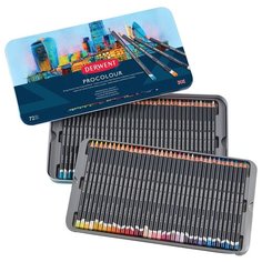 Набор карандашей Derwent Procolour 72 цвета, металлическая коробка 2302508