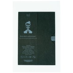 Альбом SM-LT Authentic Black в папке А4 30л 165 г/м2 черный, склейка EA-30/BLACK Smiltainis