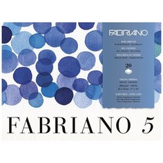 Альбом-склейка для акварели Fabriano "Disegno" 26х36см, 20л, 300г/м.кв, крупное зерно 19100263