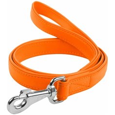 Поводок для собак COLLAR Glamour оранжевый 1.22 м 25 мм