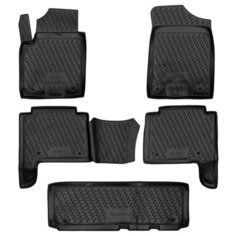 Комплект ковриков салона ELEMENT CARNIS00039 для Nissan Patrol 5 шт. черный