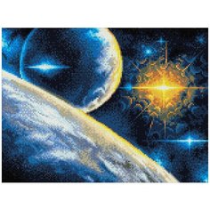 Алмазная мозаика "ФРЕЯ" Просторы космоса 30x40 см