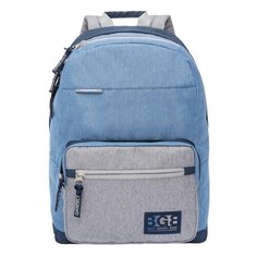 Рюкзак GRIZZLY молодежный, 1 отделение, карман для ноутбука, синий, 41х28х18 см, RQ-008-2/2.