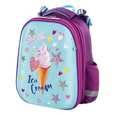 Ранец ЮНЛАНДИЯ EXTRA, с дополнительным объемом, "Icecream", 38x29x18 см, 229929