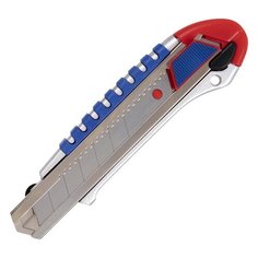 Нож универсальный мощный ширина 25 мм BRAUBERG "Professional", металлический корпус, 237448