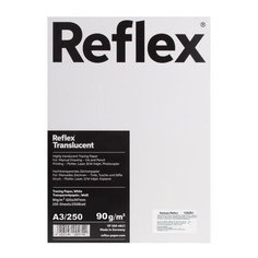 Калька REFLEX А3, 90 г/м, 250 листов, Германия, белая, R17310