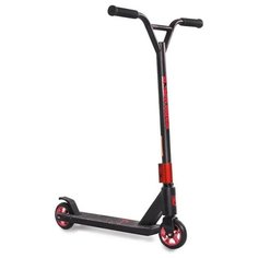 Самокат трюковой (STUNT SCOOTER-4) чёрно/красный Black Aqua