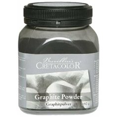 Графитовая пудра CretacoloR, 150 г в прозрачной пластмассовой банке водорастворимая CC150 80