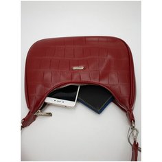 364-60 CH21026 Сумка кросс-боди женская экоко David Jones Красный