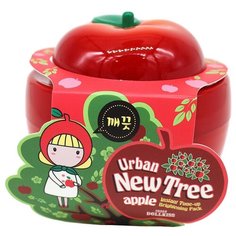Urban Dollkiss New Tree Apple Instant Tone Up Brightening Pack осветляющая маска, 100 г