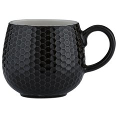 Чашка Mason Cash Embossed 350 мл черная