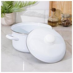 Кастрюля Лысьвенские эмали 3 л, без деколи