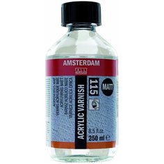 Лак для акрила Amsterdam (115) матовый 250мл Royal Talens 24308115