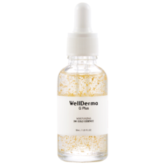 Эссенция для лица АНТИВОЗРАСТНАЯ G Plus Moisturizing 24K Gold Essence, 30 мл Well Derma
