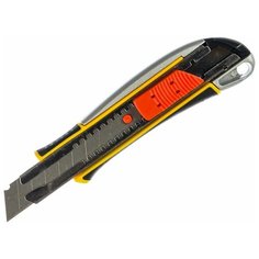 STAYER Металлический нож с автостопом KSM-18A, сегмент. лезвия 18 мм, STAYER (09143_z01)