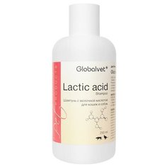 Шампунь для кошек и собак Globalvet с молочной кислотой 250мл
