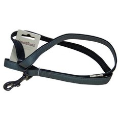 Поводок для собак GREAT&SMALL из высокопрочного рипстопа 20х1200мм неопрен серый