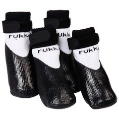 Носки для собак RUKKA Pets Rukka Rubber Socks р.2 (4шт) Чёрный