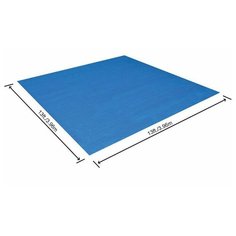 Подложка для бассейнов BESTWAY 396x396 см