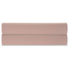Простыня из сатина цвета пыльной розы из коллекции essential, 180х270 см Tkano