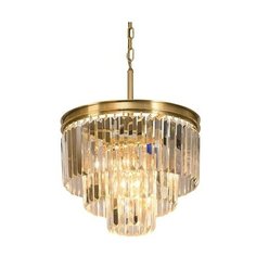 Подвесная люстра хрустальная Newport 31106/S brass