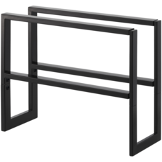 Обувница Yamazaki Line 3190/3191 , размер (ШхГ): 70х15 см , цвет: черный