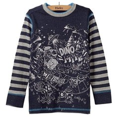 Лонгслив Hatley, размер 6 (116), синий