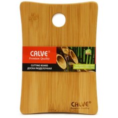 Разделочная доска Calve CL-7032, 24.9х17.3 см, коричневый