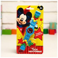 Часы наручные Disney Микки Маус, с ремешком-конструктором (3146420) РФС