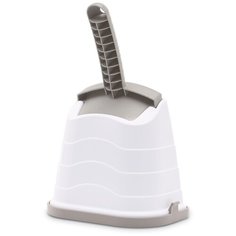 IMAC совочек для туалета на подставке ROMEO 28 см, серо-бежевый