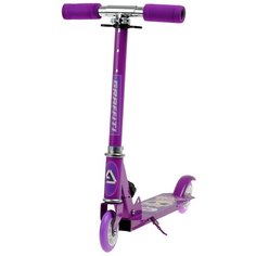 Детский городской самокат Graffiti Лама, фиолетовый