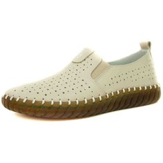 Слипоны Baden , размер 37 , бежевый