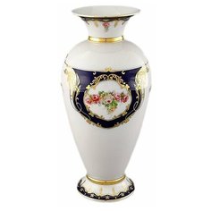 Ваза для цветов 30 см Leander "Соната /Роза /Кобальт" / 158085
