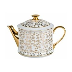 Заварочный чайник 400 мл Leander "Виндзор /Золотые цветы /белый" 1 / 158680