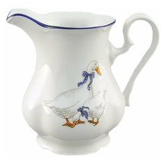 Молочник 1 л высокий Leander "Мэри-Энн /Гуси" / 157458