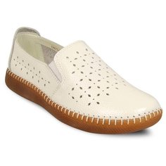 Слипоны Baden , размер 36 , белый