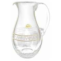 Кувшин для воды 1,9 л Rona "Орнамент серебряный" / 039933
