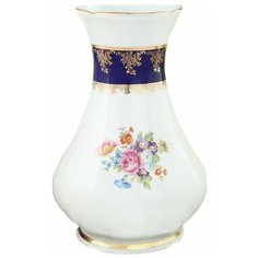 Ваза для цветов 32 см Leander "Мэри-Энн /Полевой цветок /Кобальт" / 157805