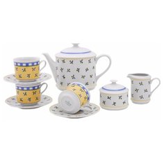 Чайный сервиз на 6 персон 15 предметов Leander "Сабина /Мелкие цветы" / 158947