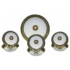 Набор салатников 7 предметов (23 см х 1 шт, 13 см х 6 шт) Leander "Сабина /Версаче /Шоколадная лента" / 158982