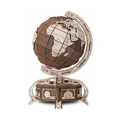 Конструктор деревянный 3D EWA Глобус Eco Wood Art