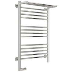 Электрический полотенцесушитель Сунержа Богема 2.0 с полкой 800x500 ЛТЭН без покрытия